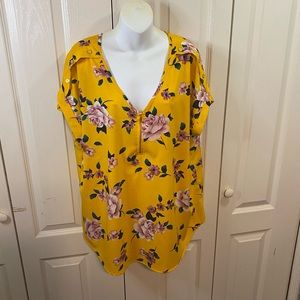 Speed Limit Mph 1/4 zip blouse